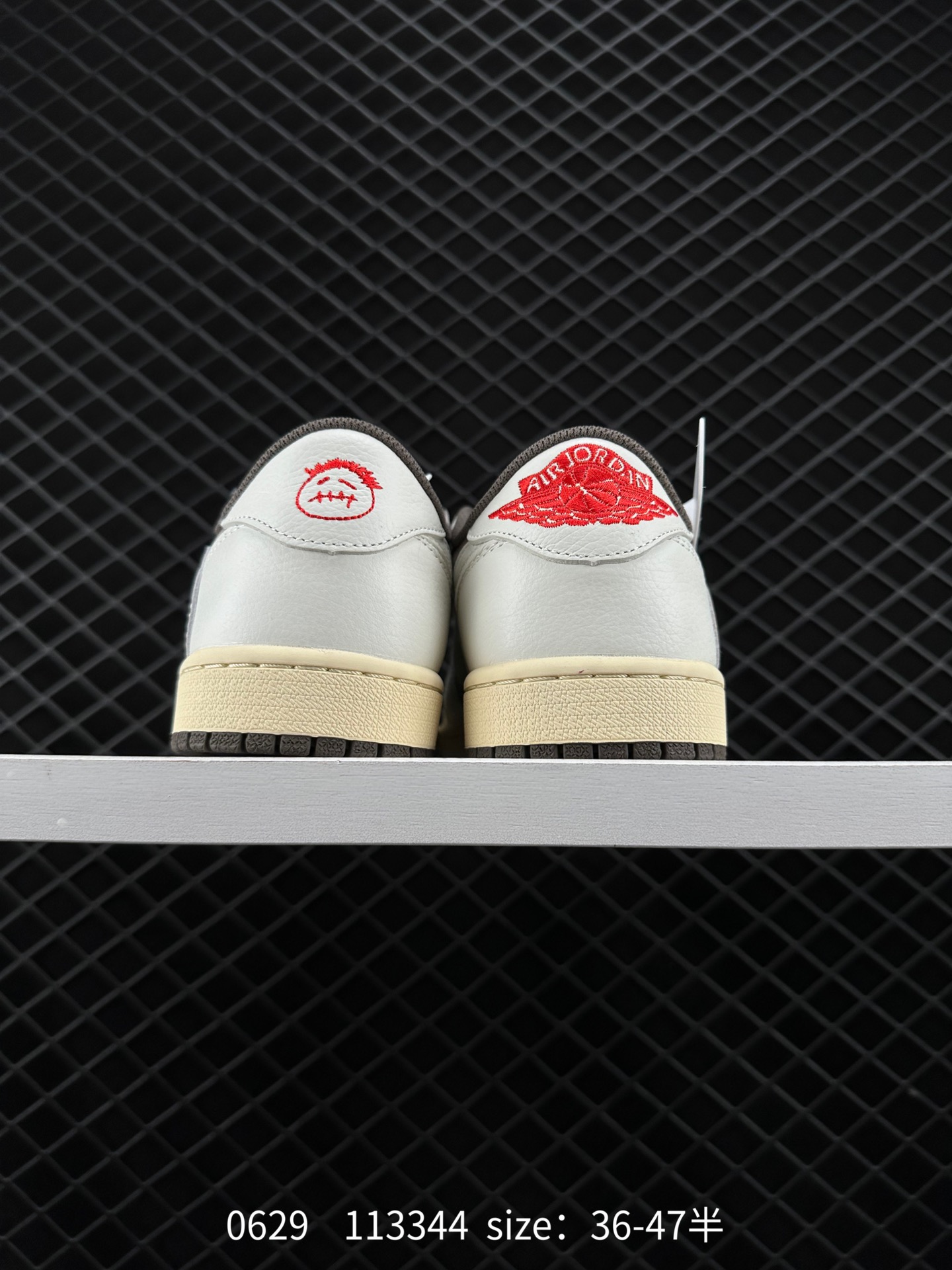 Fragment Design x Travis Scott x Nike Air Jordan 1 Low OG SP”Military Blue”